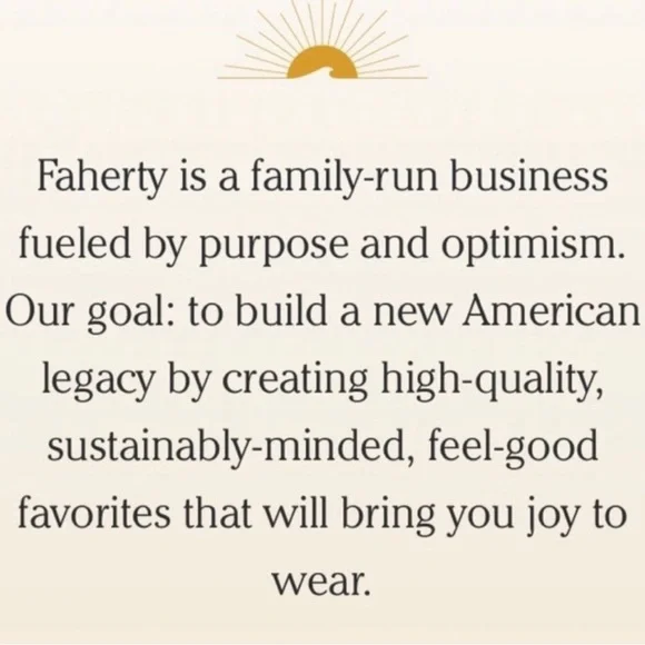 Faherty Henley Allandria White Five Button Oversized Short Sleeve Top Sz Medium - Picture 6 of 8